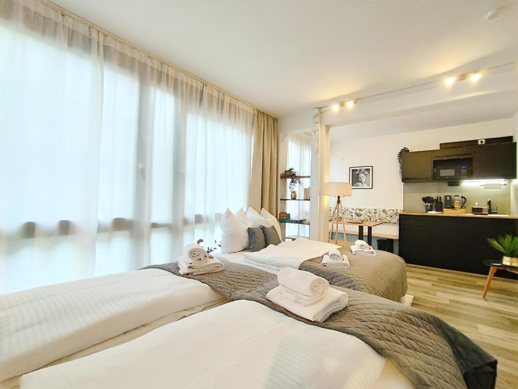 Design-apartment Fuer Bis Zu 4 Im 1 Og, Modern, Dachterrasse, Grill, Ruhige Lage, Plus, Wii, Lan Und Wlan Apartment