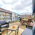 Design-Apartment Fuer Bis Zu 4 Im 1 Og, Modern, Dachterrasse, Grill, Ruhige Lage, Disney Plus, Wii, Lan Und Wlan