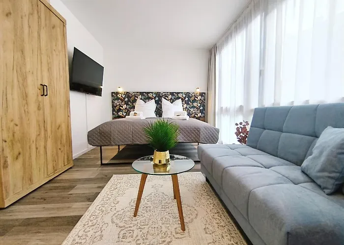 Design-Apartment Fuer Bis Zu 4 Im 1 Og, Modern, Dachterrasse, Grill, Ruhige Lage, Disney Plus, Wii, Lan Und Wlan